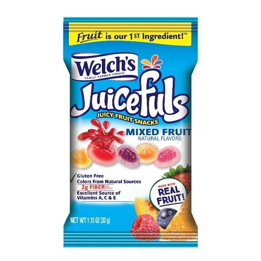 Juicefuls Mixed Fruit, 144 x 1.15 oz Case - Candy & Confections
