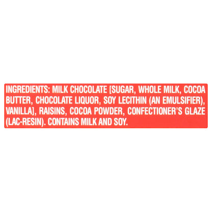 Sun Maid Milk Chocolate Raisins, 4 x 10 x 2 oz Case - DOT product image 5