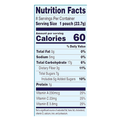 Welch's Mixed Fruit Reduced Sugar Fruit Snack, 8 x 8 x 0.8 oz Case - DOT product image 3