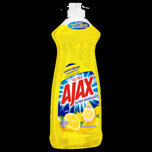 Ajax Original Dishwashing Liquid Lemon, 9 x 28 fl oz Case - DOT product image 2