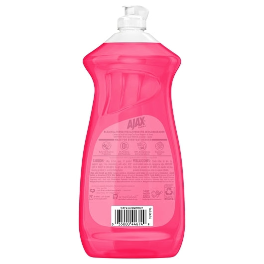 Ajax DISHWASHING LIQUID GRAPEFRUIT WITH BLEACH, 9 x 28 fl oz Case - DOT product image 2