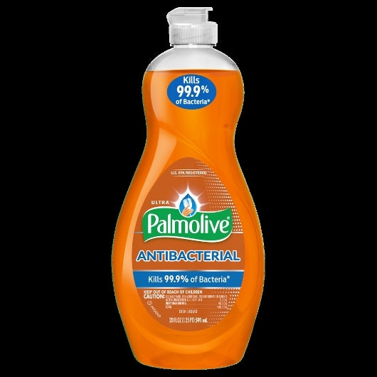 Palmolive Dish Soap Antibacterial Orange, 9 x 20 oz Case - Cleaners & Sanitizers