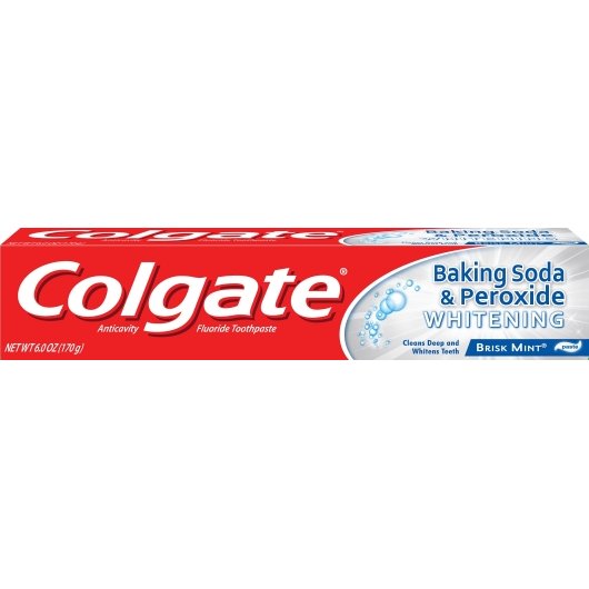 Colgate 151087 Toothpaste Baking Soda & Peroxide Whitening 4-6-6 - DOT product image 1