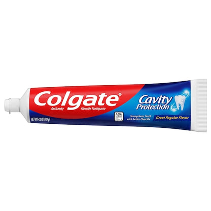 Colgate Cavity Protection Great Regular Flavor Toothpaste, 4 x 6 x 4 oz Case - DOT product image 2