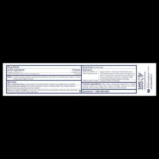 Colgate TOOTHPASTE SENSITIVE PREVENT & REPAIR, 4 x 6 x 6 oz Case - DOT product image 3
