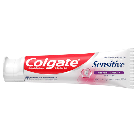 Colgate Toothpaste Sensitive Prevent & Repair, 4 x 6 x 6 oz Case - Health & Personal Care