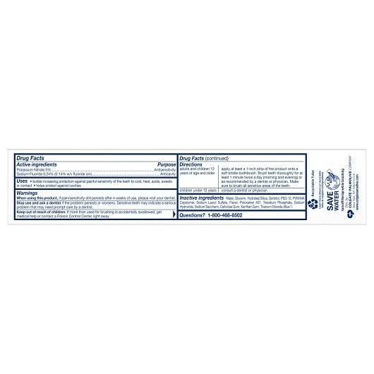 Colgate Maximum Strength Sensitive Whitening Fresh Mint Toothpaste, 4 x 6 x 6 oz Case - DOT product image 5