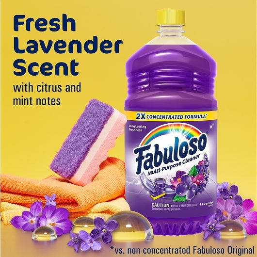 Fabuloso CLEANER LAVENDER, 6 x 56 fl oz Case - DOT product image 6