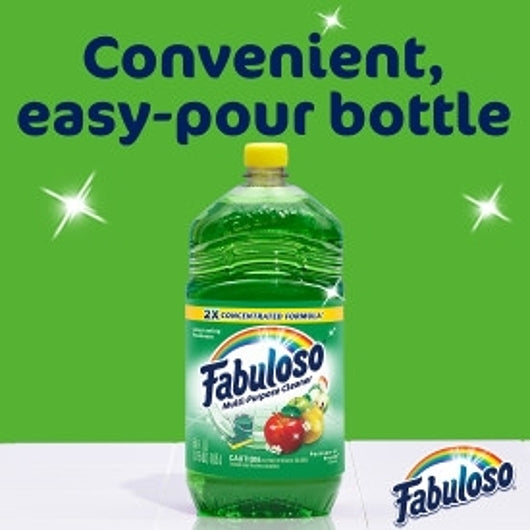 Fabuloso MULTI PURPOSE CLEANER PASSION FRUIT, 12 x 33.8 fl oz Case - DOT product image 3