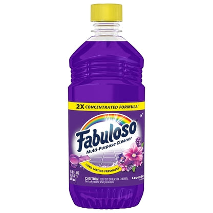 Fabuloso Multi Purpose Cleaner Lavender, 24 x 16.9 fl oz Case - Cleaners & Sanitizers