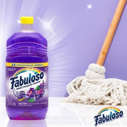 Fabuloso MULTI PURPOSE CLEANER LAVENDER, 24 x 16.9 fl oz Case - DOT product image 4