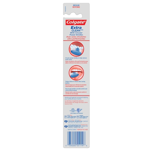 Colgate Adult Full Head Medium Toothbrush, 12 x 6 x 1 each Case - DOT product image 4