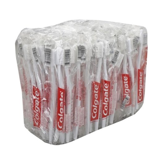 Colgate Cello Wrapped 28 Tuft Standard Head Toothbrush, 144 x 1 each Case - Health & Personal Care