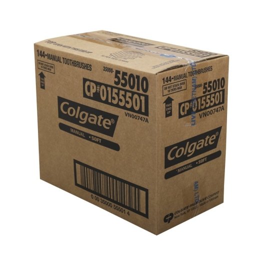 Colgate Cello Wrapped 28 Tuft Standard Head Toothbrush, 144 x 1 each Case - DOT product image 3