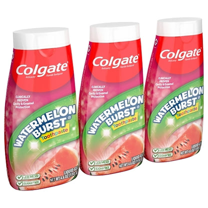 Colgate 2-In-1 Kids Watermelon Toothpaste, 12 x 4.6 oz Case - DOT product image 2