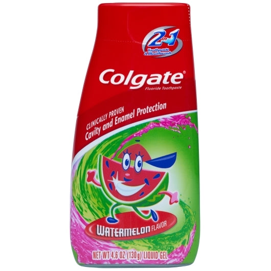 Colgate 2-In-1 Kids Watermelon Toothpaste, 12 x 4.6 oz Case - DOT product image 6