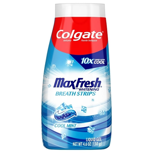 Colgate Max Fresh With Whitening Cool Mint Liquid Toothpaste, 12 x 4.6 oz Case - DOT product image 2