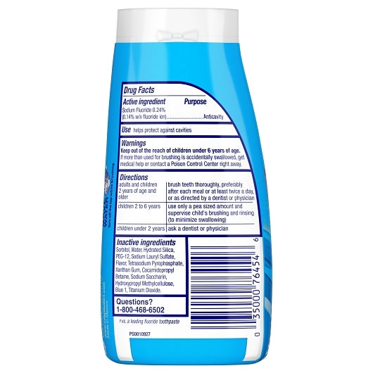 Colgate Max Fresh With Whitening Cool Mint Liquid Toothpaste, 12 x 4.6 oz Case - DOT product image 5