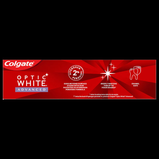 Colgate ADVANCED TOOTHPASTE SPARKLING WHITE, 4 x 6 x 4.5 oz Case - DOT product image 8