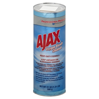 Ajax BLEACH SCOURING CLEAN, 24 x 21 oz Case - Alternate product angle or state