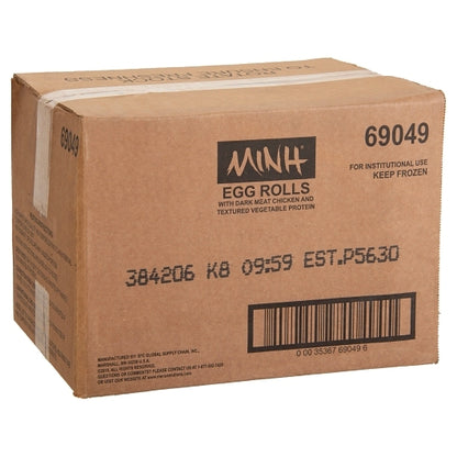 Minh Chicken Egg Roll, 1 x 72 each Case - DOT product image 6