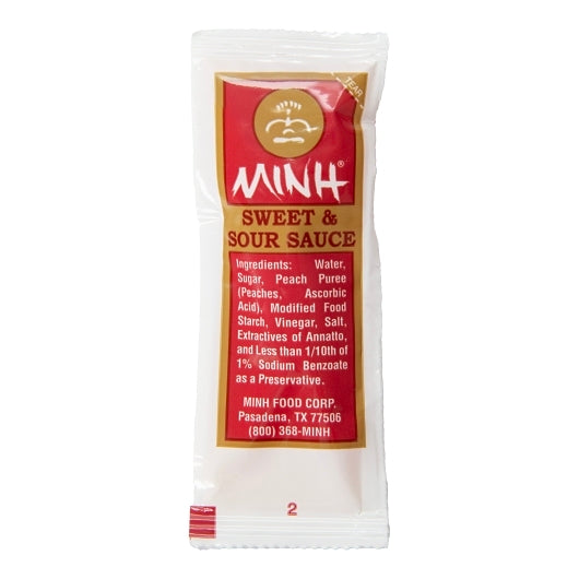Minh Sweet & Sour Sauce Packet, 1 x 250 each Case - Condiments & Sauces