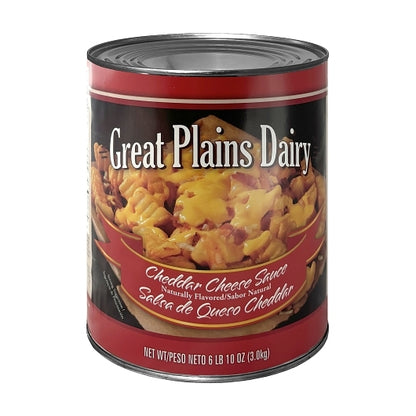 Gehls Great Plains Cheddar Cheese Sauce, 6 x 106 oz Case - Condiments & Sauces