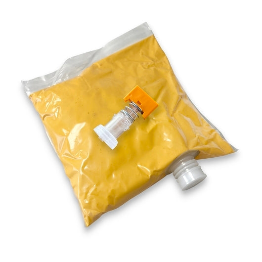 Gehl's Jalapeno Cheese Sauce with Valves, 4 x 80 oz Case - Condiments & Sauces