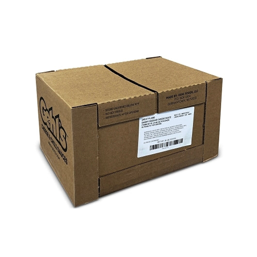 Gehls Sharp Cheddar Great Plains Sharp Cheddar Cheese Sauce, 4 x 140 oz Case - DOT product image 5