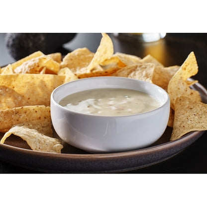 Supreme White Queso White Cheddar Cheese Sauce, 4 x 140 oz Case - Alternate product angle or state
