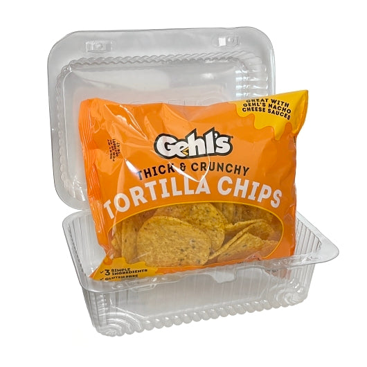 Gehl's Clam Tortilla Chips, 30 x 3 oz Case - Snacks