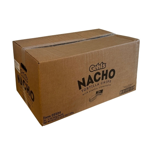 Gehl's Clam Tortilla Chips, 30 x 3 oz Case - DOT product image 5