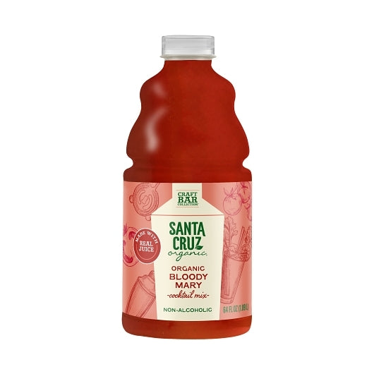 Santa Cruz Organic Bloody Mary Non Alcoholic Mix, 8 x 64 fl oz Case - Pantry Ingredients