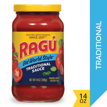 Ragu SAUCE OLD WORLD SPAGHETTI GLASS JAR, 12 x 14 oz Case - DOT product image 3