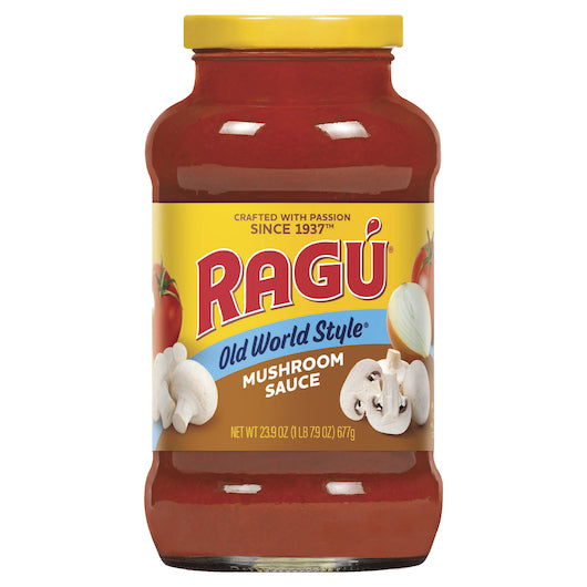 Ragu SAUCE OLD WORLD MUSHROOM, 12 x 24 oz Case - DOT product image 8