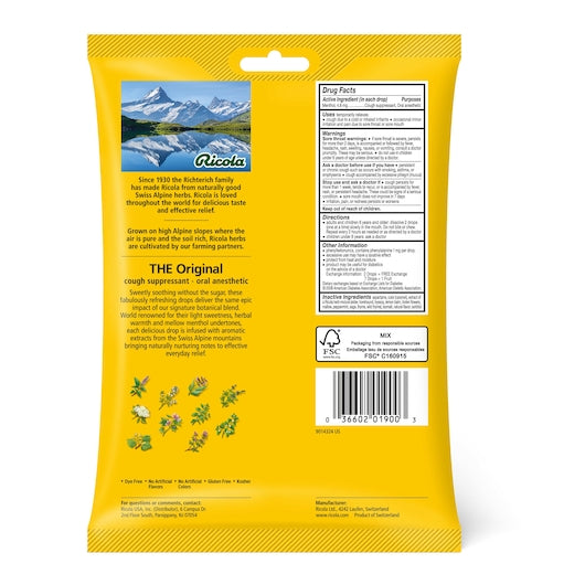 Ricola Sugar Free Swiss Herb, 6 x 45 ct Case - Spices Seasonings - image 2
