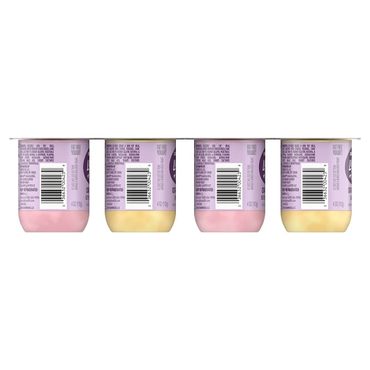 Light & Fit 12 Strawberry and 12 Peach Yogurt, 6 x 16 oz Case - DOT product image 3