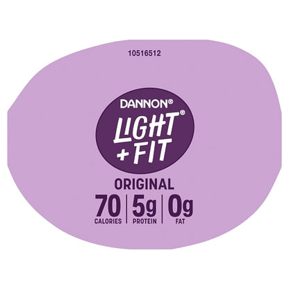 Light & Fit Nonfat Vanilla Yogurt, 12 x 5.3 oz Case - DOT product image 4