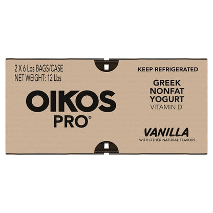 Oikos Pro Vanilla Yogurt, 1 x 12 lb Case - DOT product image 3