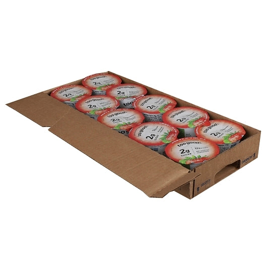 Too Good & Co Low Fat Strawberry Yogurt, 12 x 5.3 oz Case - DOT product image 8