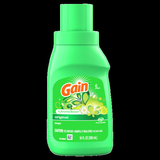 Gain Liquid Double Strength Original 6 Load, 12 x 10 fl oz Case - Cleaners & Sanitizers