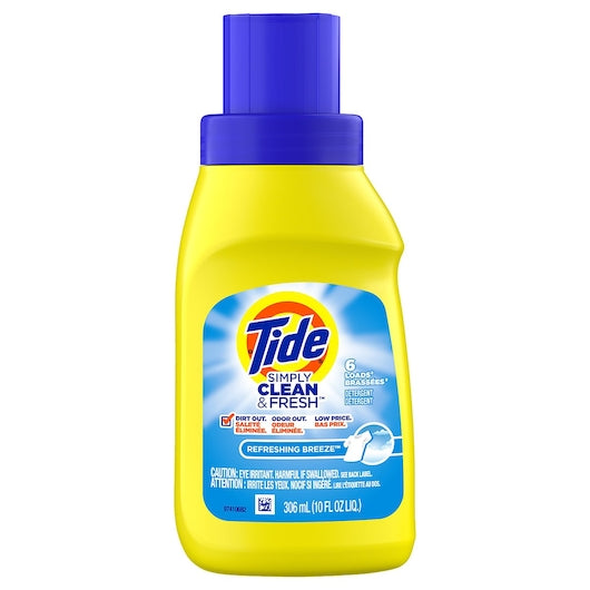 Tide Simply Clean & Fresh Laundry Detergent, 12 x 10 fl oz Case - Cleaners & Sanitizers