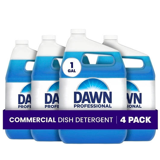 Dawn Professional Manual Pot & Pan Detergent Regular scent Concentrate, 4 x 1 GA Case - Cleaners & Sanitizers