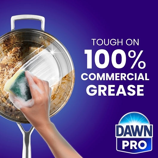 Dawn Professional Manual Pot & Pan Detergent Regular scent Concentrate, 4 x 1 GA Case - Alternate product angle or state