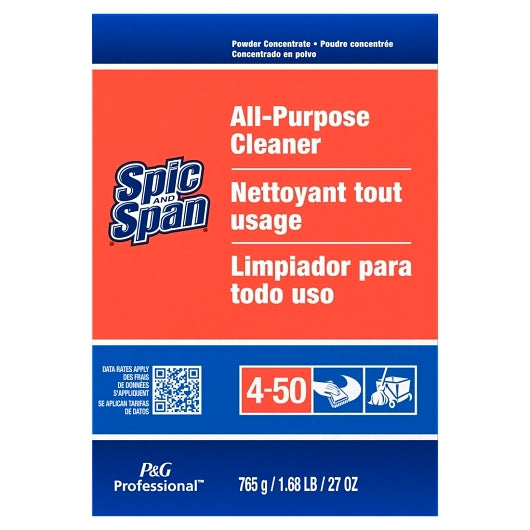 Spic & Span Professional All Purpose Cleaner Powder Concentrate, 12 x 27 oz Case - Cleaners & Sanitizers