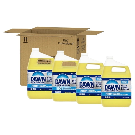 Dawn Professional Manual Pot & Pan Detergent Lemon Scent Concentrate, 4 x 1 GA Case - DOT product image 5