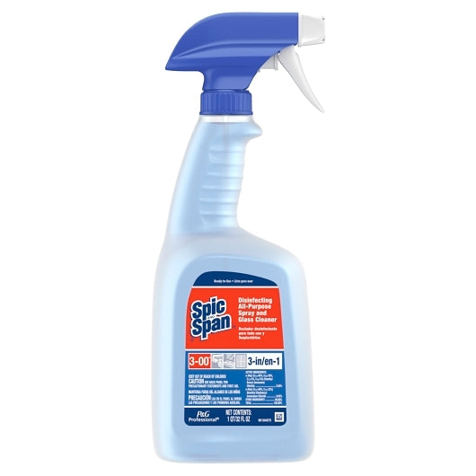 Spic and Span Disinfecting Spray All Purpose and Glass Cleaner Ready-To-Use, 8 x 32 oz Case - Cleaners & Sanitizers
