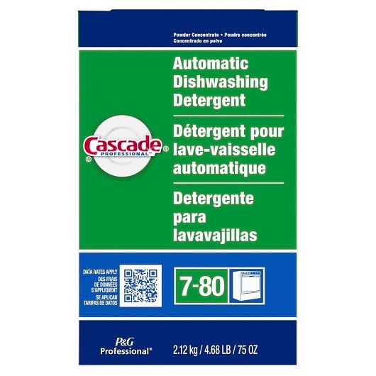 Cascade Professional Auto Dish Detergent Concentrate Powder, 7 x 75 oz Case - Cleaners & Sanitizers