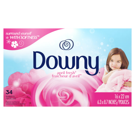 Downy Sheet April Fresh, 12 x 34 ct Case - Cleaners & Sanitizers