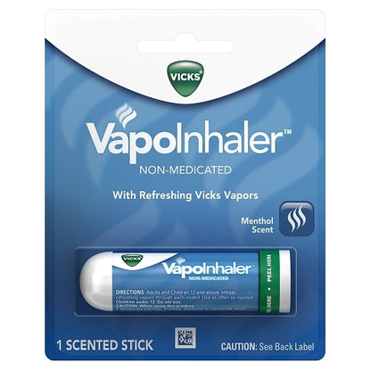 Vicks Inhaler Nasal Decongestion, 12 x 0.007 fl oz Case - DOT product image 2